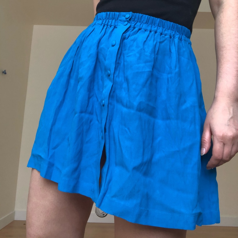 Zara button up skirt